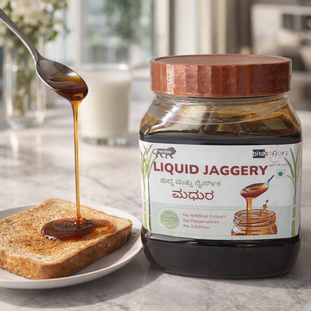 Liquid Jaggery (gur) | Kaakvi | Joni Bella | Telu Bella / ಜೋನಿ ಬೆಲ್ಲಾ - Image 3